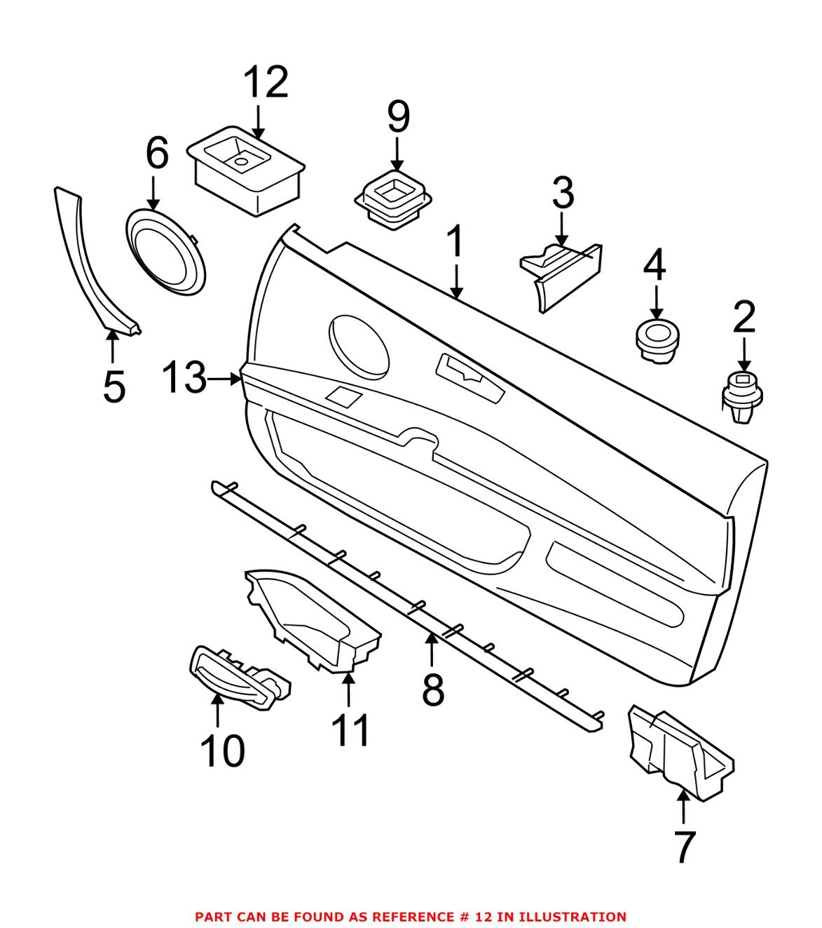 BMW Door Window Switch 61316957820